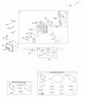 Cylinder Head Gasket Set - Engine Gasket Set - Valve Intake Manifold Valves Diagram and Parts List for 21D807-1546-G1  Briggs and Stratton Engine